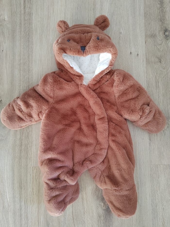 Combipilote mouton bébé fausse fourrure