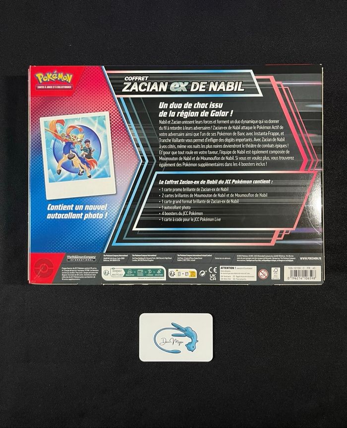 Pokémon Coffret Zacian ex de Nabil EV 8 : 35€ - photo numéro 2