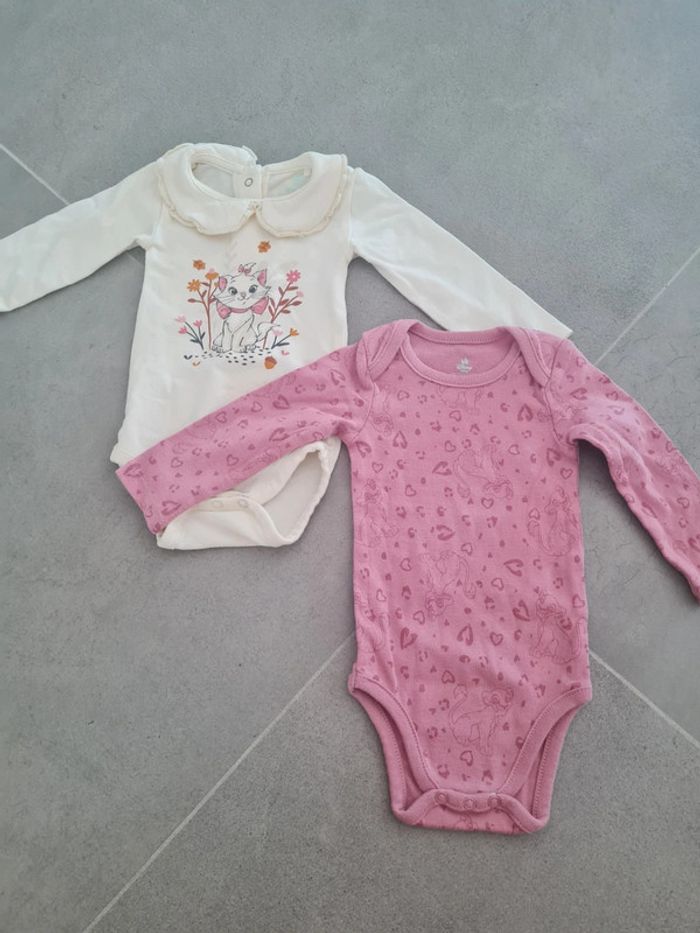 Lot body 6mois disney
