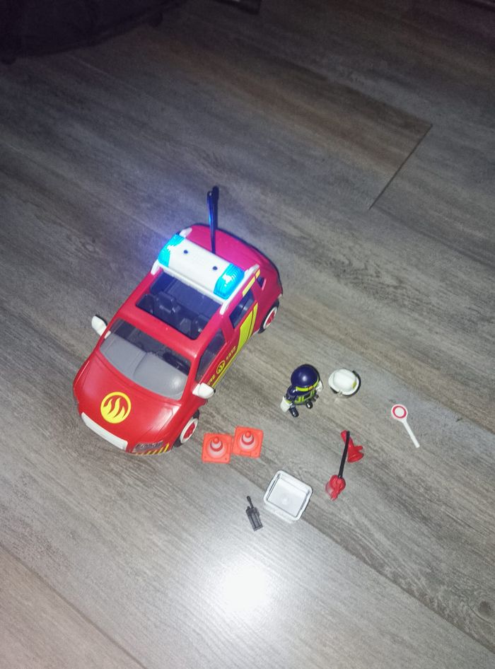 Playmobil - 5364 - Jeu De Construction - Véhicule D'intervention Avec Sirène - photo numéro 2