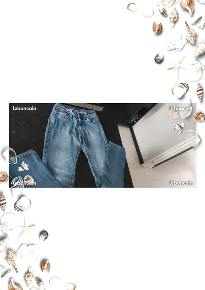Jeans bleu taille 38 - photo numéro 2