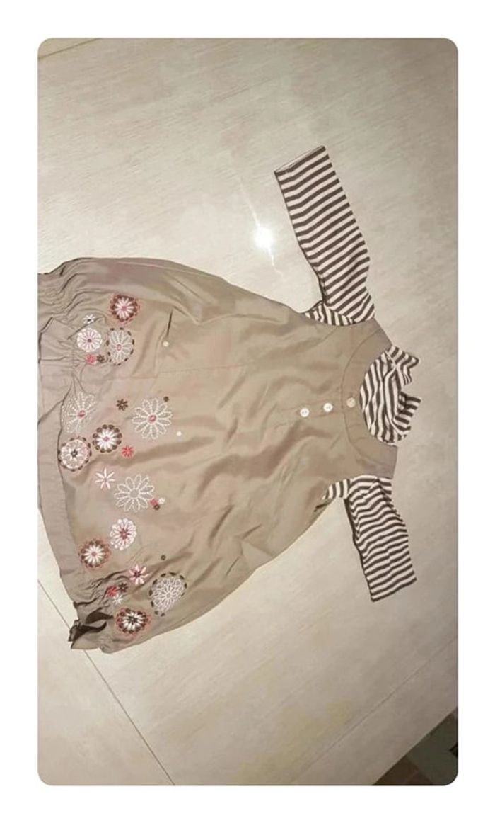 Robe + tee shirt manches longues - photo numéro 5