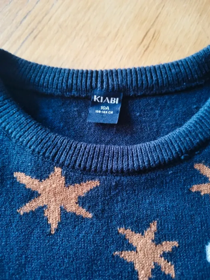 Pull de Noël mixte 10 ans Kiabi - photo numéro 2