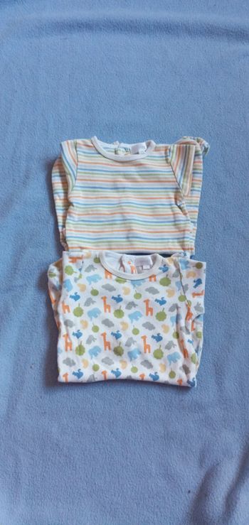Lot de 2 pyjamas Tex baby taille 0 mois