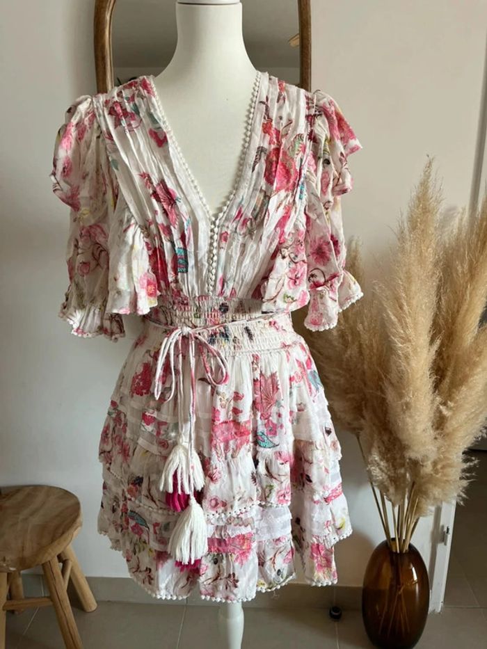 Robe blanche et rose Diamond For Eden - photo numéro 4