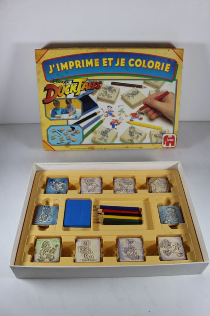 Jumbo Duck Tales J'imprime et je colorie 1988 - photo numéro 4