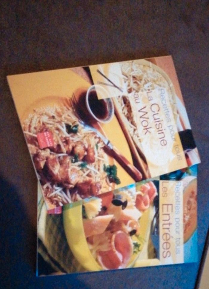 Livres de recettes : Recettes pour tous :  Les entrées et la cuisine au wok