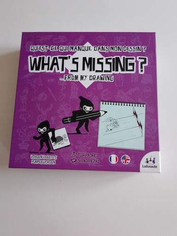 Qu'est-ce qui manque dans mon dessin ? Ludonaute complet 