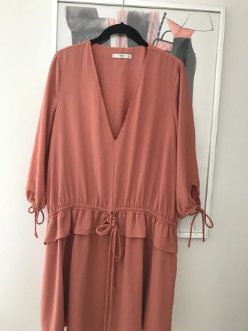 Robe Mango L vieux rose