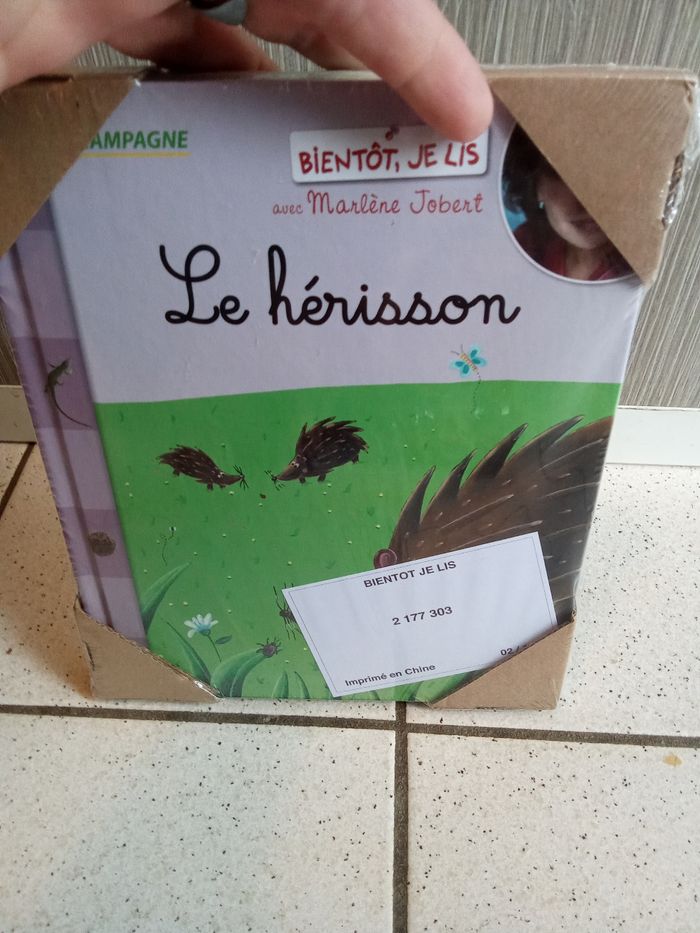 Lot de 2 livres neufs bientôt le lis, avec Marlène Joubert, le hérisson, le koala, histoire, imagier, animaux, dès 2 ans - photo numéro 2