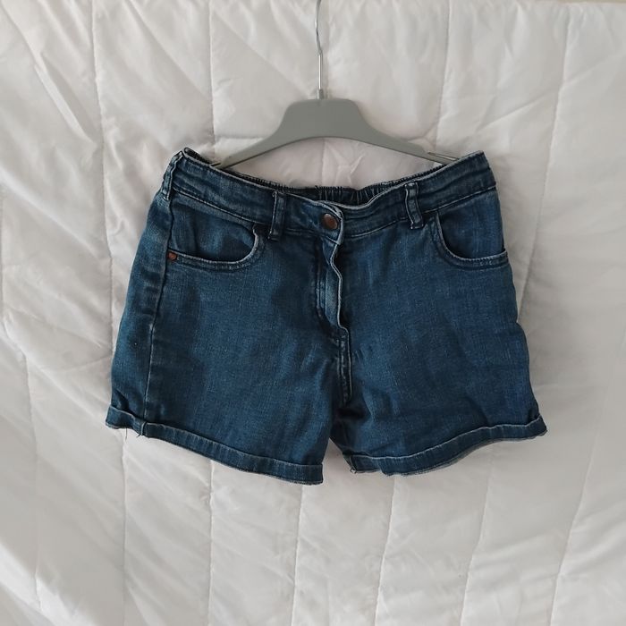 Short bleu fonce