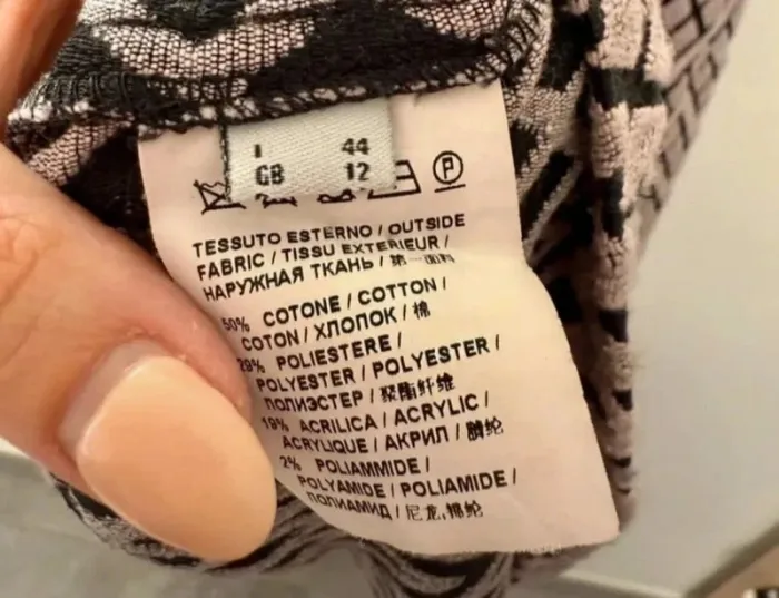 Robe Pinko femme en coton rose et noire taille 40 parfait état - photo numéro 6