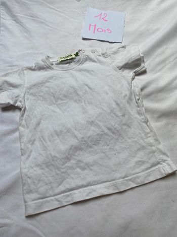T-short unisexe 12 mois