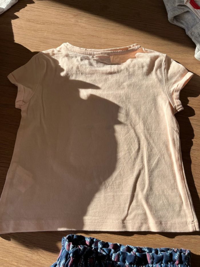 Ensemble t-shirt paillettes et jupe T.2a - photo numéro 5