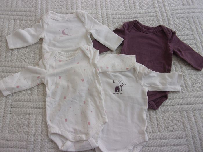 lot de 4 bodys Tape à l'Œil taille naissance