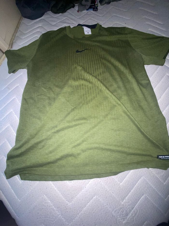 T-shirt  dri-dit vert kaki - photo numéro 4