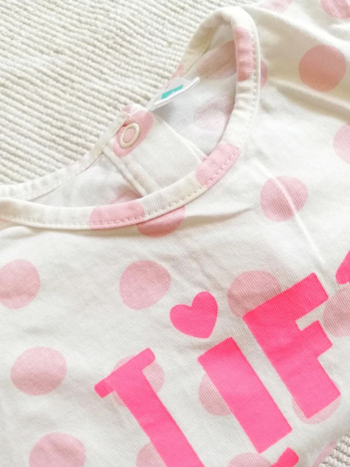 Pantalon + t shirt manches longues + bodie - photo numéro 3