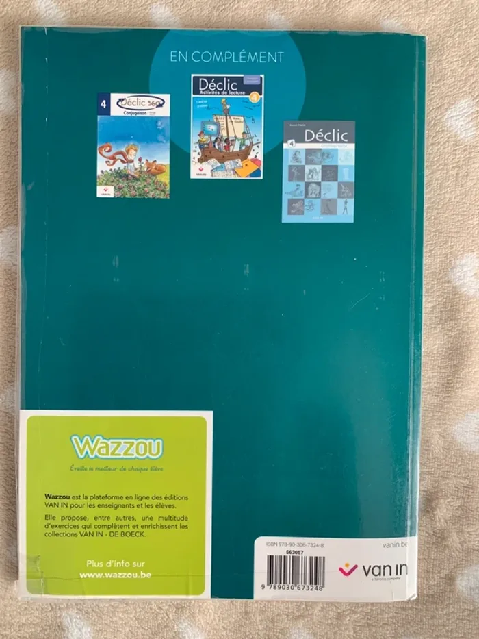 Livre grammaire déclic 4A cahier - photo numéro 2