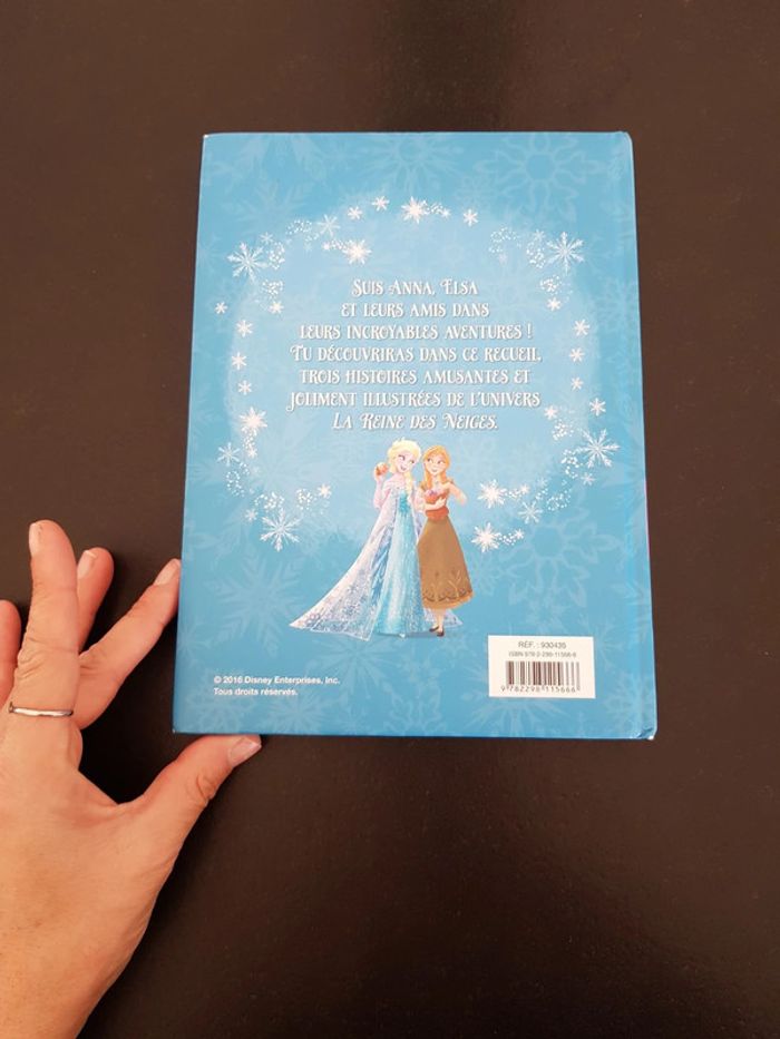 Recueil de 3 histoires de la Reine des neiges neuf - photo numéro 2