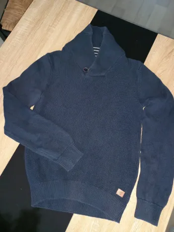 Pull bleu marine S