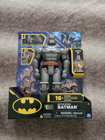 Spin Master Figurine interactive Batman - Battle Strike Batman