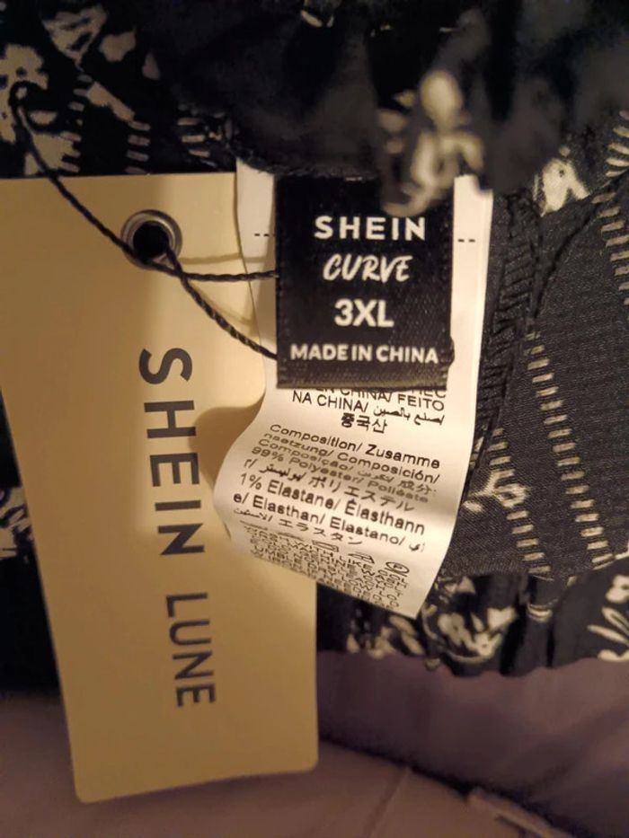 Pantalon fleuri à poche femme - photo numéro 3