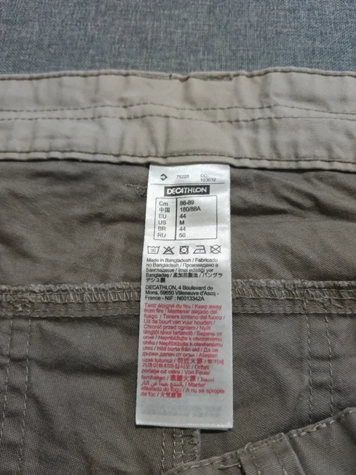C58 short gris Decathlon 44 - photo numéro 3