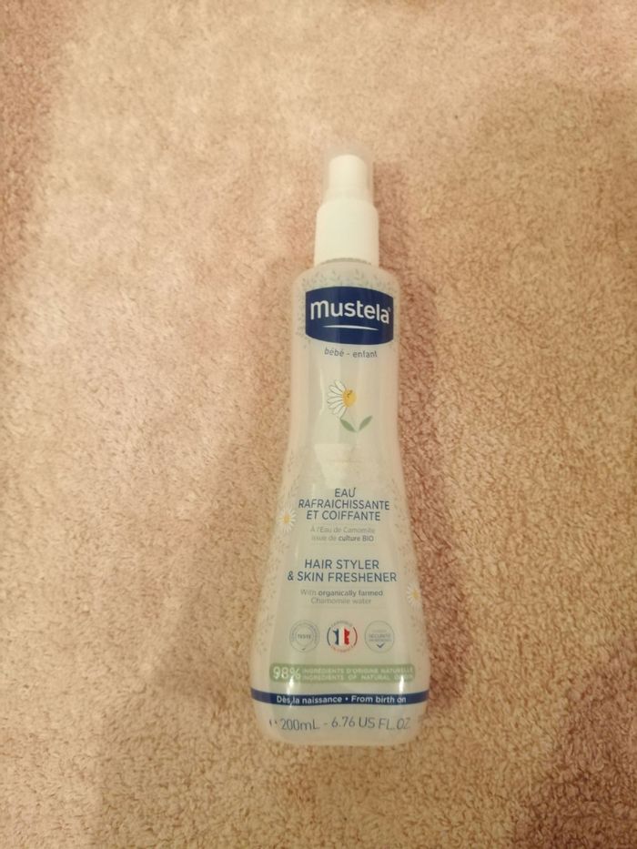 Eau rafraîchissente mustela bébé