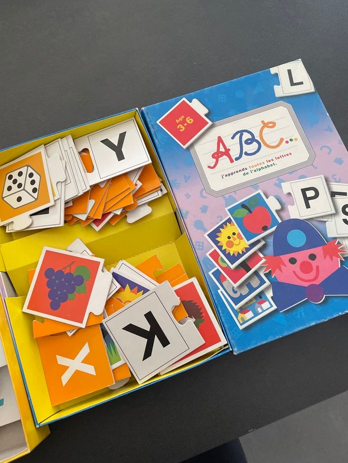 Ravensburger lot jeu enfant lecture alphabet lettre - photo numéro 3