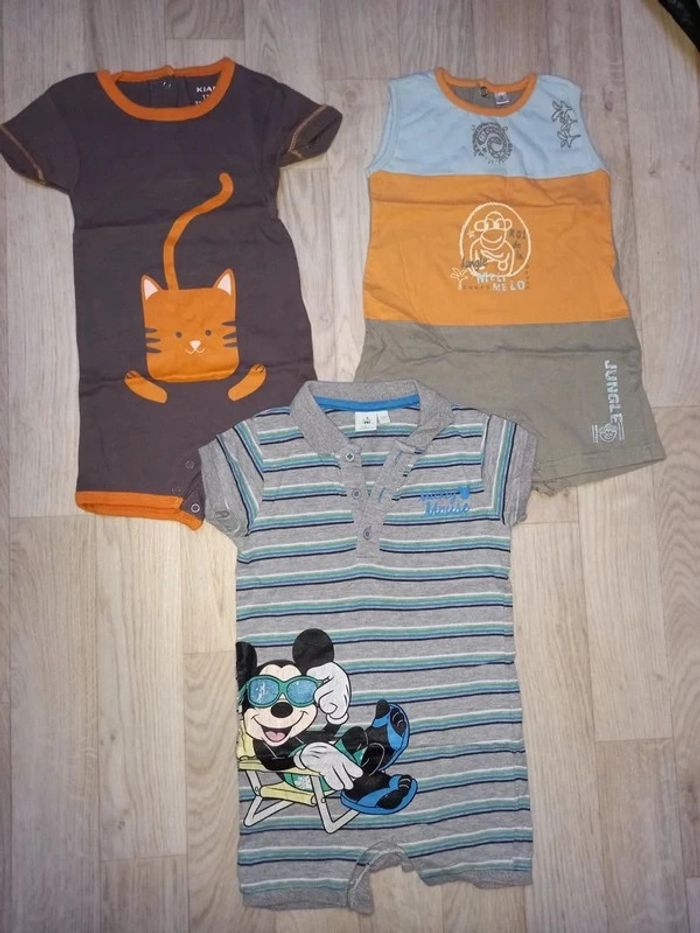 Lot de 3 combishorts