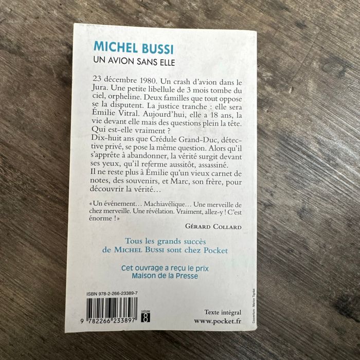 Michel Bussi - un avion sans elle - photo numéro 4