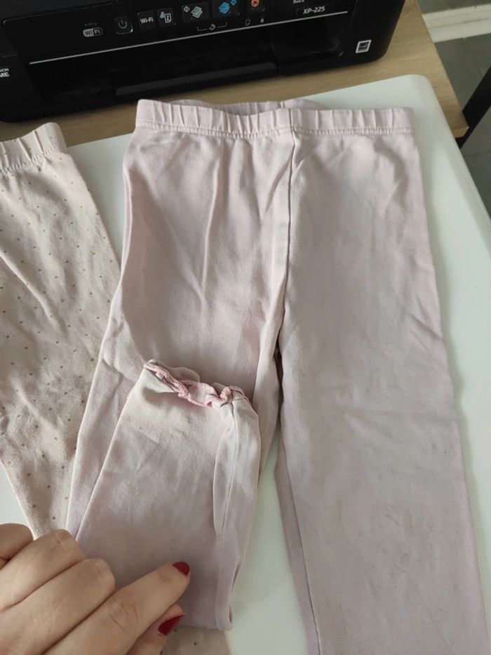 Lot 3 leggings 24 mois - photo numéro 6