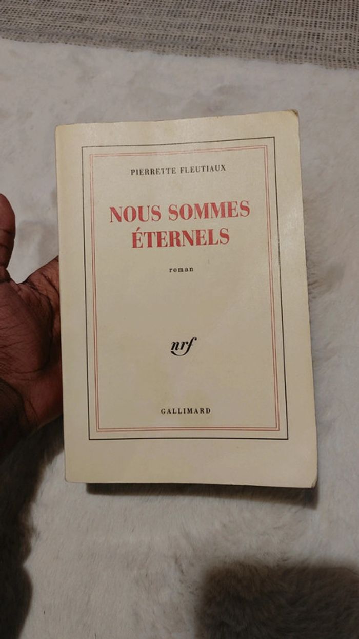 Nous sommes éternels Pierrette Fleutiaux