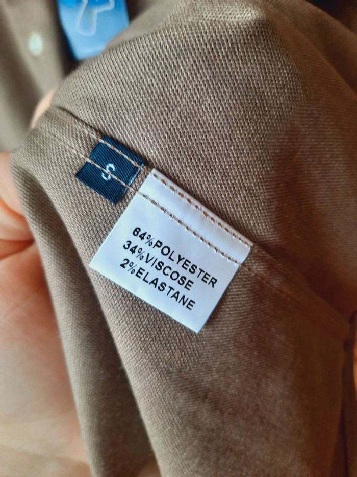 Chemise Girafon bleu S neuve - photo numéro 5