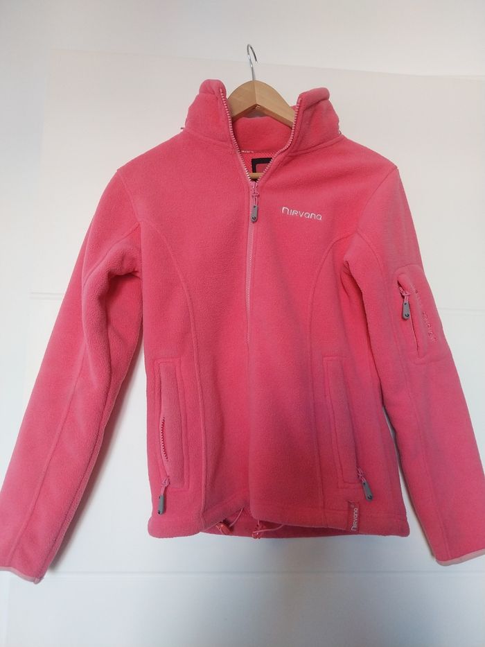 Polaire femme rose 34/36