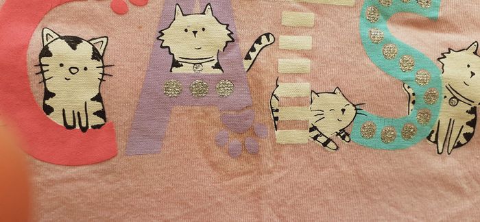 Haut de pyjama fille 4-5 ans 98-104 cm / Zeeman - photo numéro 3