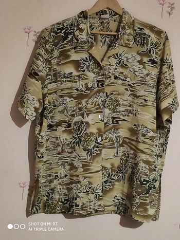 Chemisier manches courtes femme taille 54/56