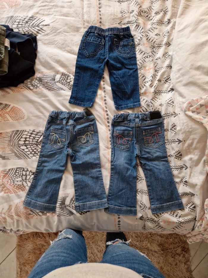 jeans fille 18mois - photo numéro 2