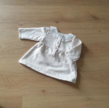 🩷 Robe avec col brodé 3 mois Kiabi #emyfleury_3moisfille
