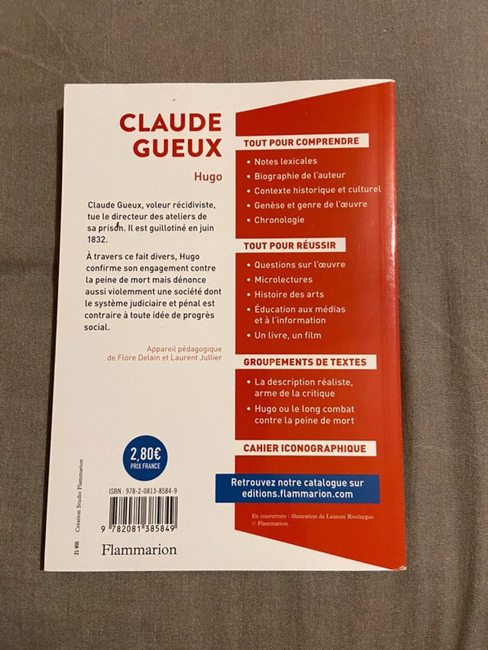 Livre Claude Gueux - photo numéro 2