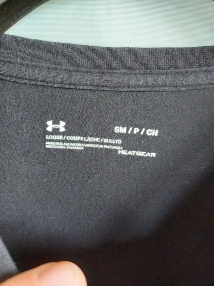 Tee-shirts Training Daily Coupe Lâche Under Armour Taille S - photo numéro 2