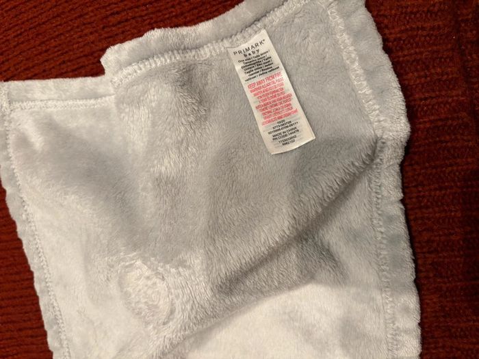 #04 - Primark - Doudou zèbre gris - photo numéro 4