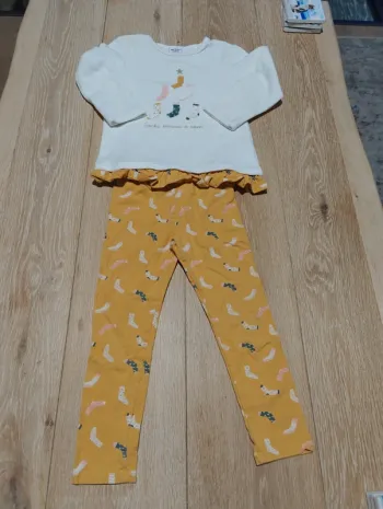 Joli pyjama velours TAO