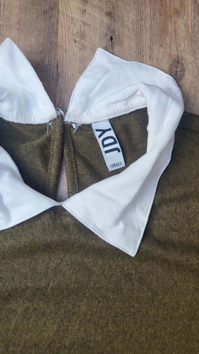 Chemise pull Kaki JDY - photo numéro 3
