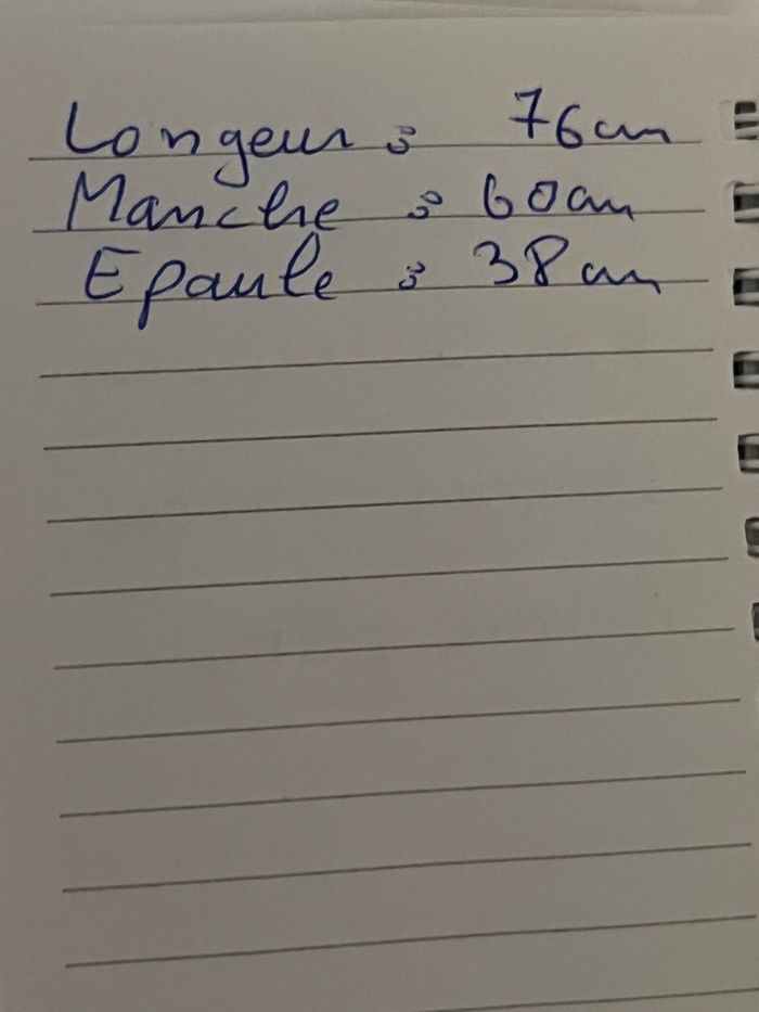 Chemise femme bleu ciel M - photo numéro 6