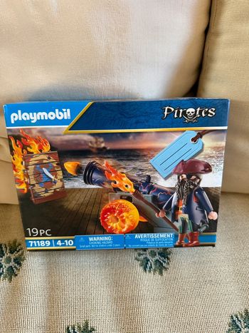 NEUF Figurines Playmobil coffret 71189 pirate et canon de feu Novelmore pirates