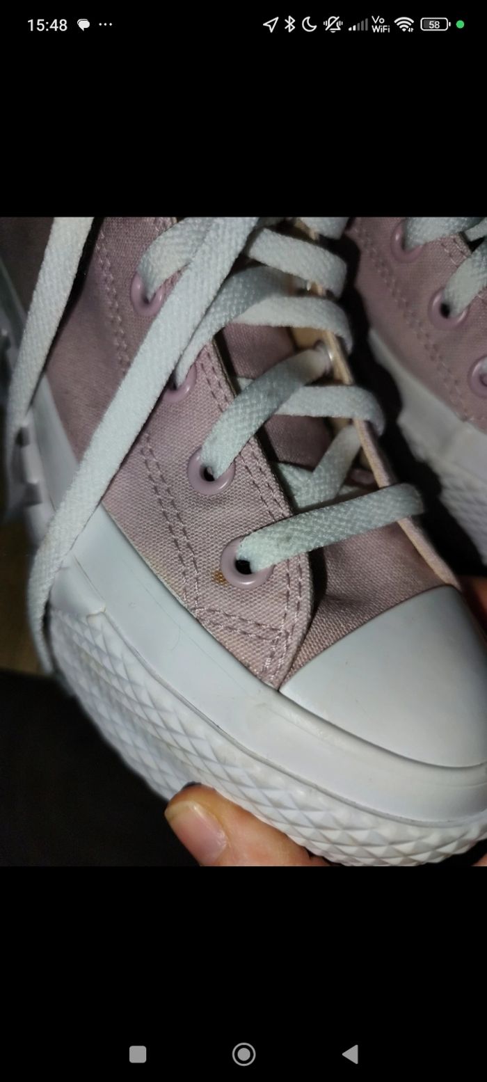 Converses compensées Rose 37 - photo numéro 4