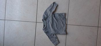 Tee-shirt manches longues grise