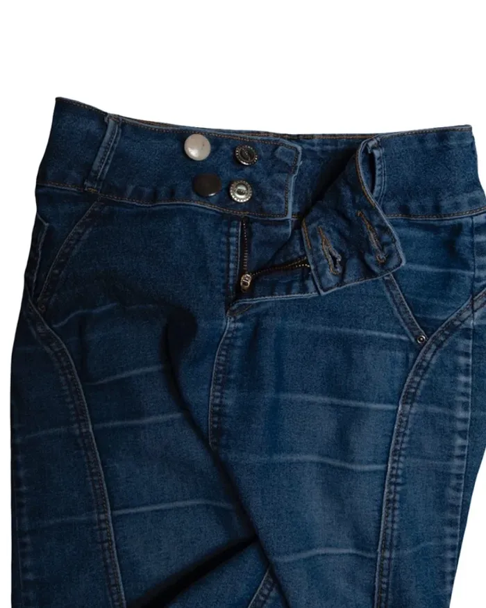 Jupe en jean moulante vintage y2k style denim skirt Farragut Taille  M - photo numéro 8