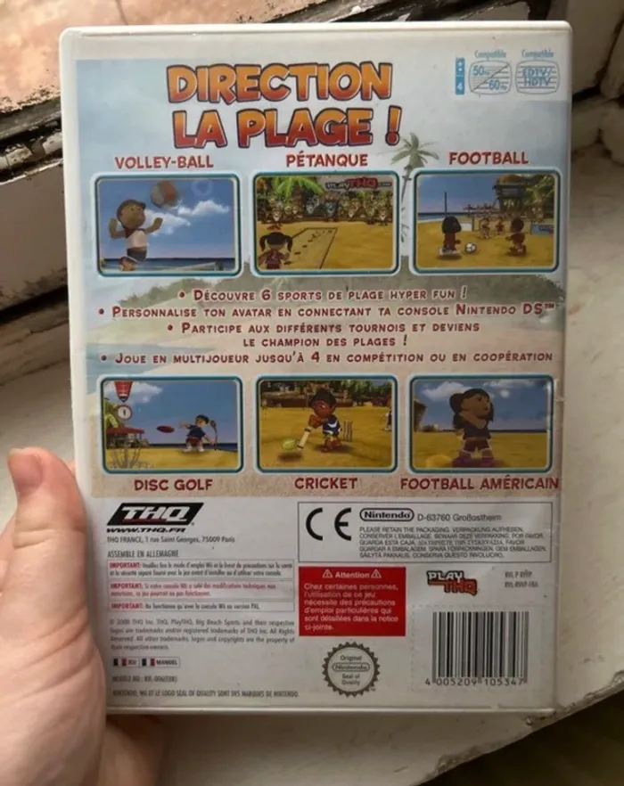 Jeu Wii big beach sports - photo numéro 2